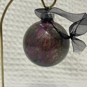 Hand Painted Glass Ornament